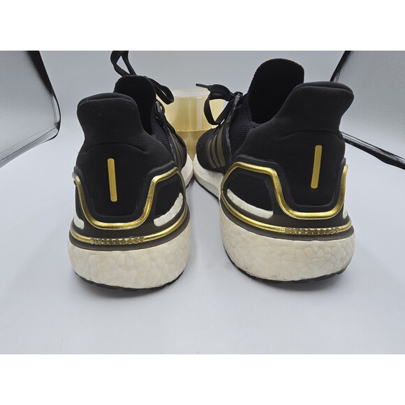 Adidas UltraBoost 20 Black Gold ee4393 Men Size 10